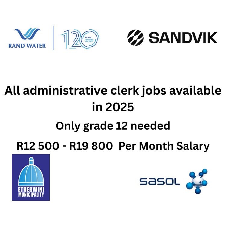All administrative clerk jobs available in 2025